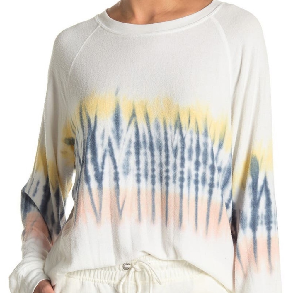 NWT Wildfox Baja Burst Tie Dye Sweater